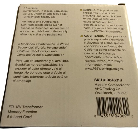 Celebrations LED Micro String Lights Multicolored Big Seed Fairy Wedding Patio - Picture 3 of 6